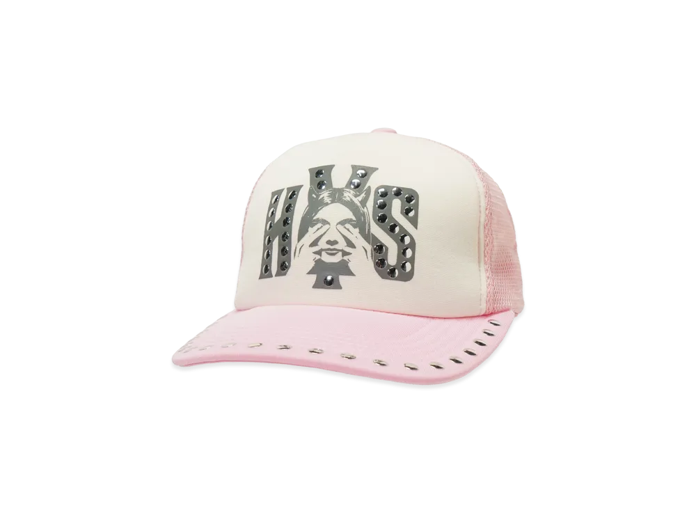 HYSTERIC GLAMOUR See No Evil Studded Mesh Cap 