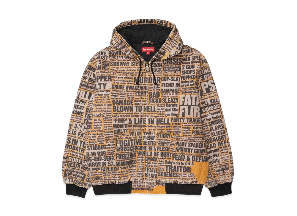 シュプリーム x ダッシュ スノウ フーデッド ワーク ジャケット "マルチ"