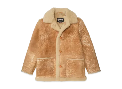 Supreme x Schott Shearling Coat "Tan"