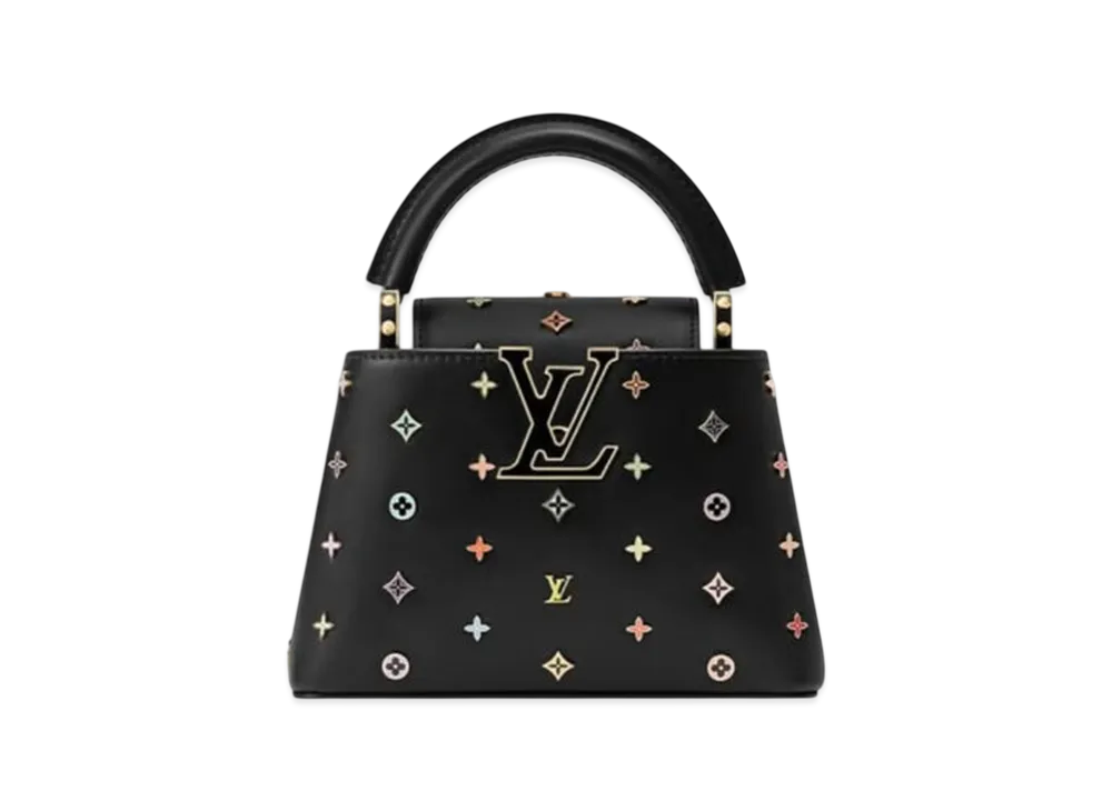 Louis Vuitton x Takashi Murakami Capucines Mini "Black"