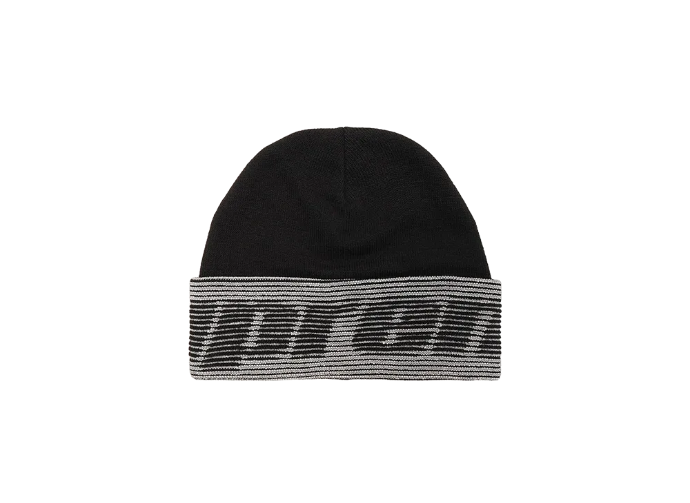 シュプリーム リフレクティブ ジャカード ビーニー "ブラック"