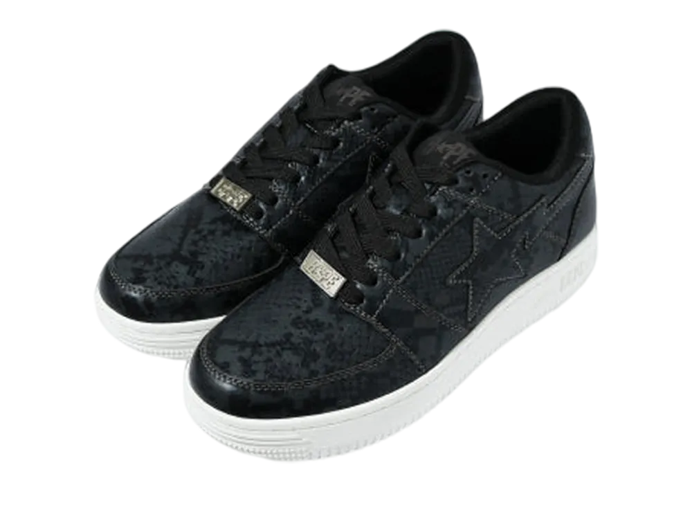 A BATHING APE PYTHON BAPE STA Low "Black"