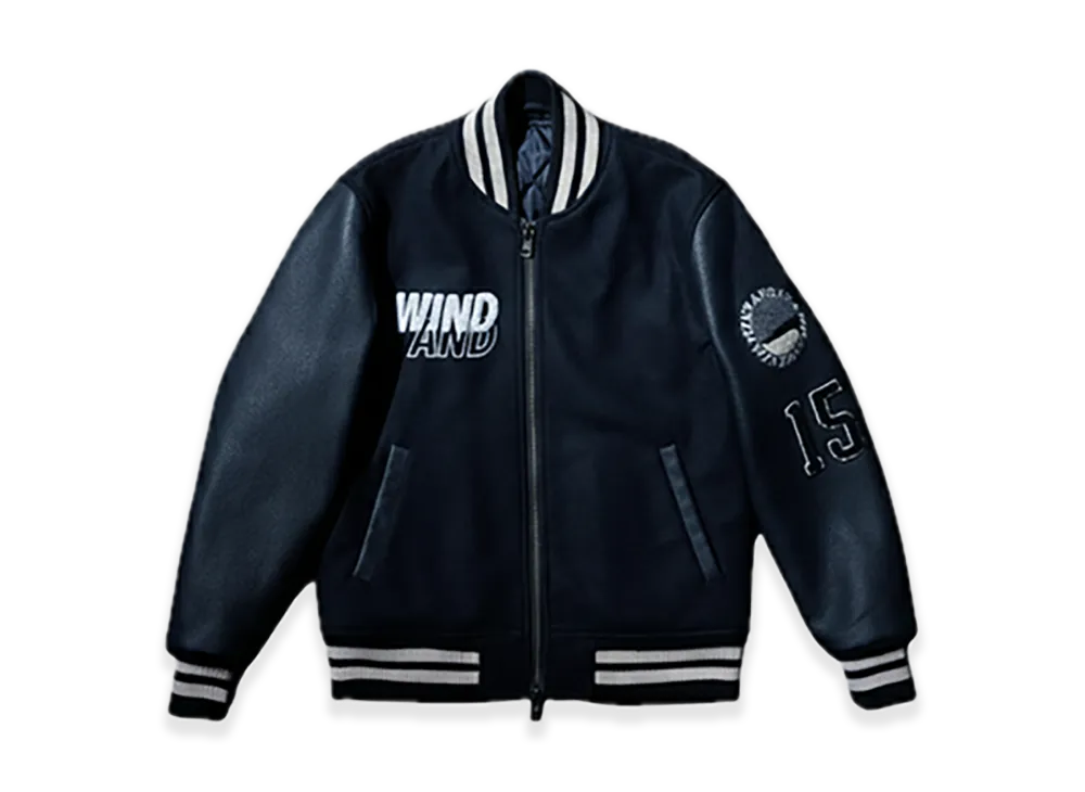 WIND AND SEA Horie 5th Limited Stadium Jacket "Black"