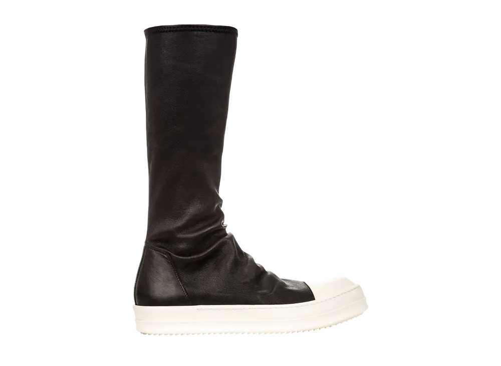 リックオウエンス ソックス スニーカー "ブラック"