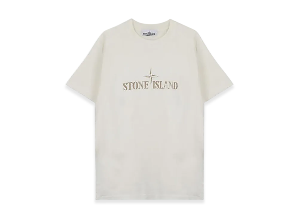 Stone Island 2100020 Organic Cotton Jersey "Ivory"