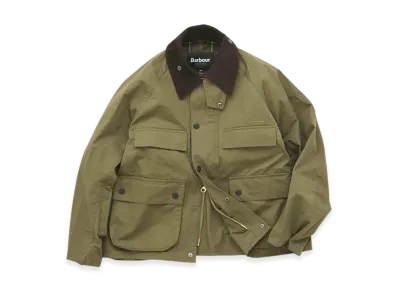 Barbour x JOURNAL STANDARD Cropped Old Bedale C/Ltwill "Khaki"