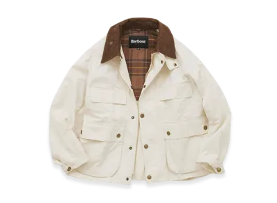 Barbour x JOURNAL STANDARD Cropped Old Bedale C/Ltwill "Natural"
