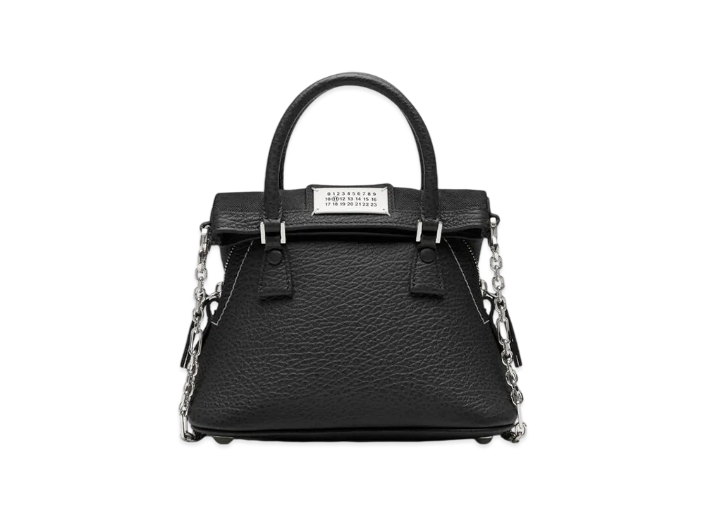 メゾンマルジェラ 5AC マイクロ "ブラック" S56WG0081P4455T8013