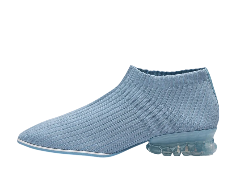 グランズ ウィメンズ ベイビージュエリー リブソック ショート "グレースカイ/アイス"