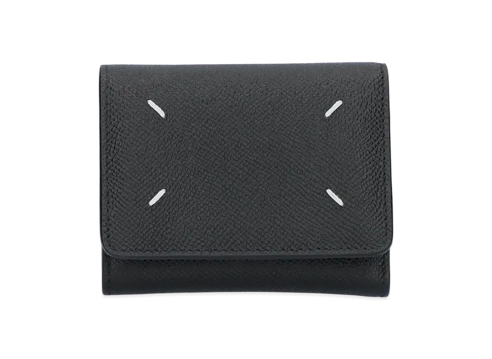 メゾンマルジェラ 三つ折り財布 "ブラック" SA3UI0017 P4745 T8013