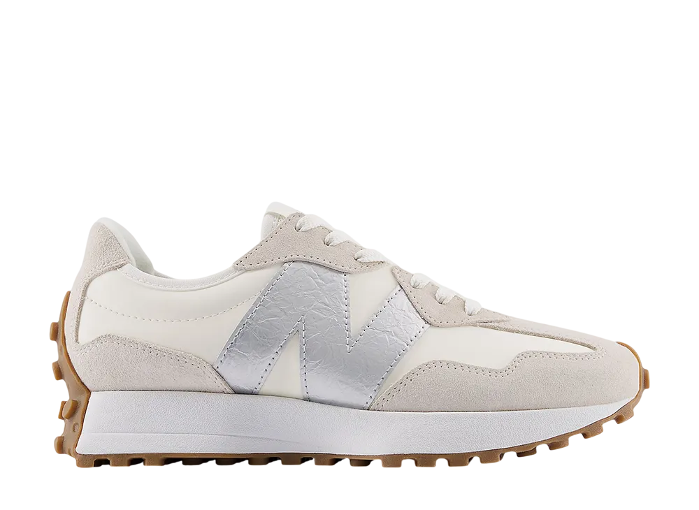 ニューバランス ウィメンズ 327 "アンゴラ/シルバーメタリック"