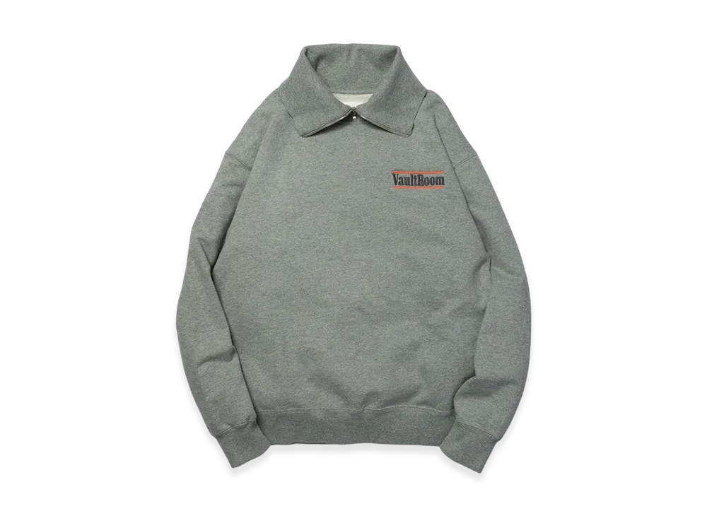 VAULTROOM VR Racing Half Zip Sweat "Gray"
