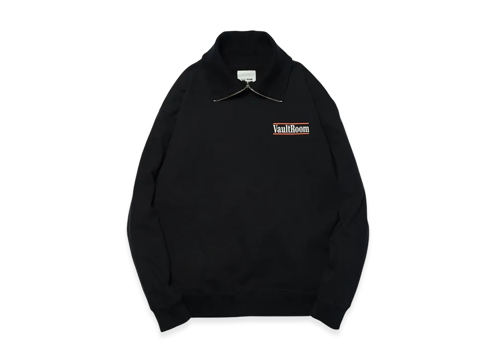 VAULTROOM VR Racing Half Zip Sweat "Black"