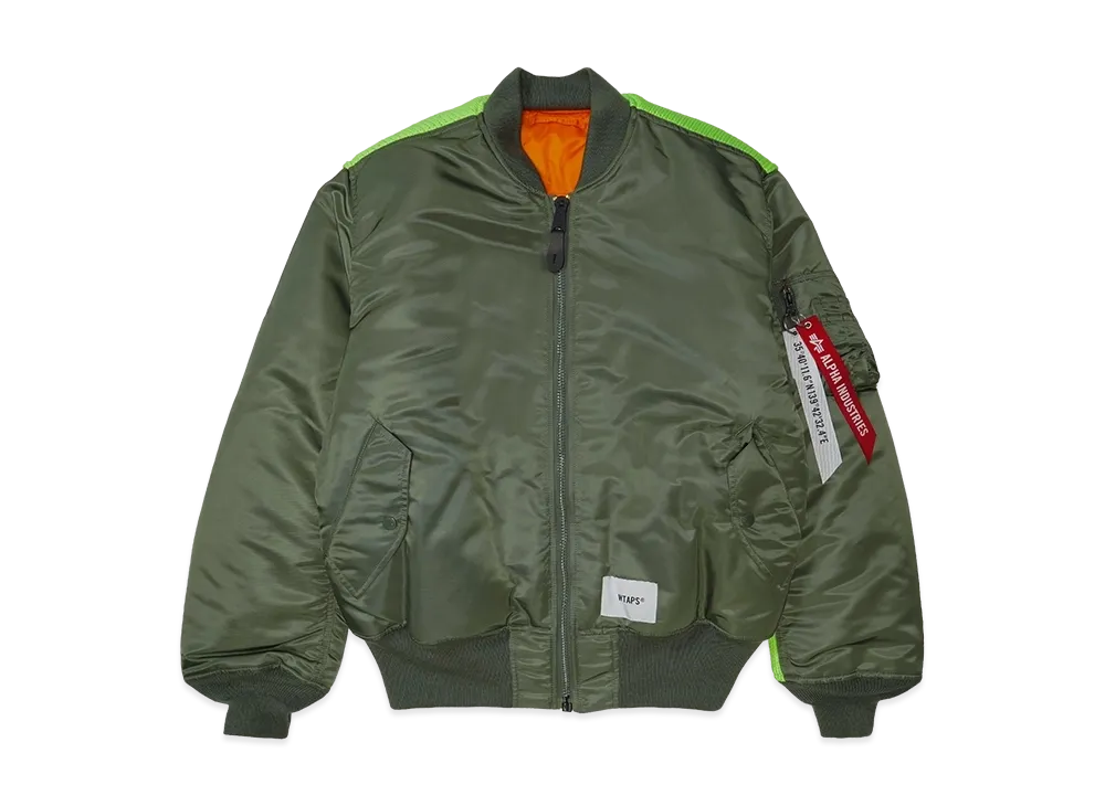 WTAPS x Alpha MA-1 Core SPEC "Olive Drab"