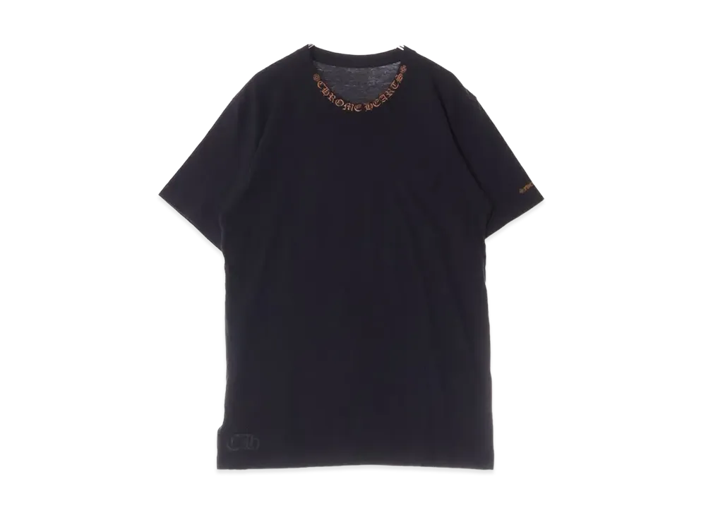Chrome Hearts Neck Logo S/S T-Shirt "Black/Brwon"