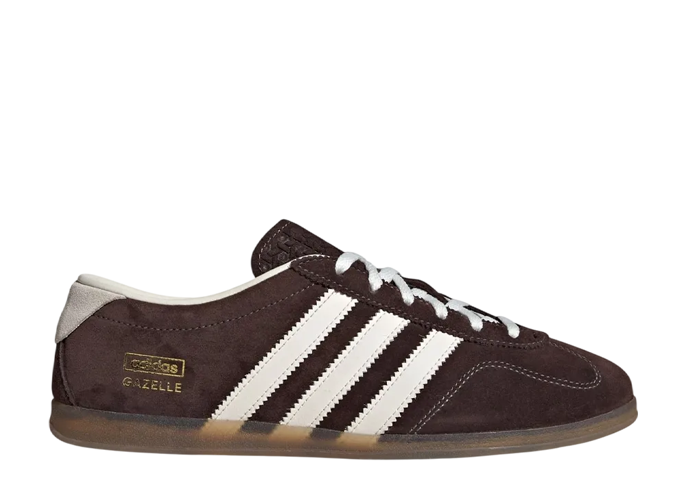 アディダス ウィメンズ ガゼル ロー プロ "オーロラコーヒー/オフホワイト/ガム"