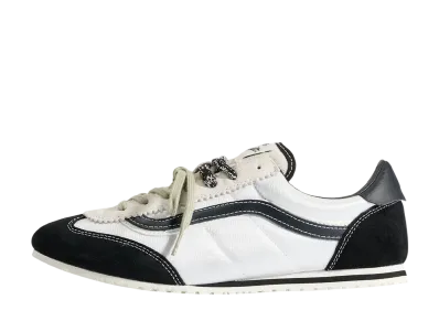 Vans Premium Super LowPro Dual Lace Satin "Black/Silver"