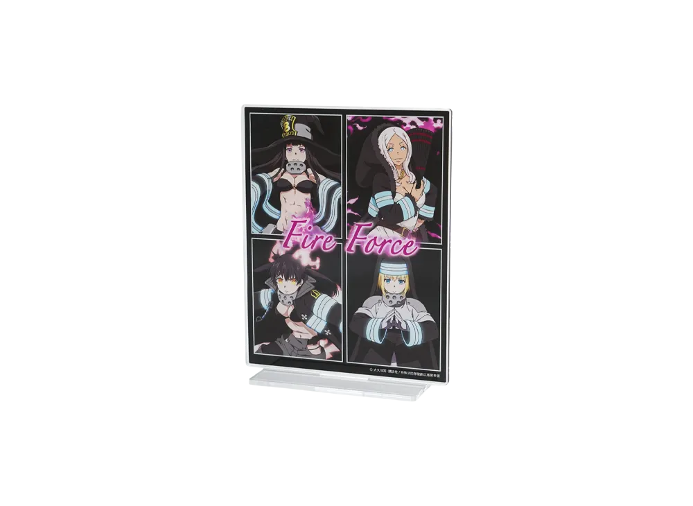 炎炎ノ消防隊 x SNKRDUNK \ PRINCESSES ACRYLIC STAND "MULTI"