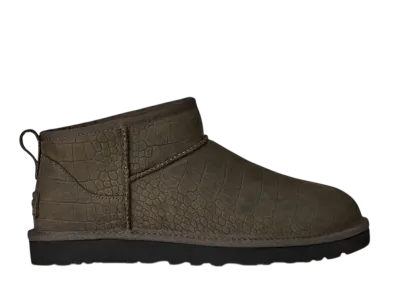 UGG Classic Ultra Mini Embossed "Dense Smoke"