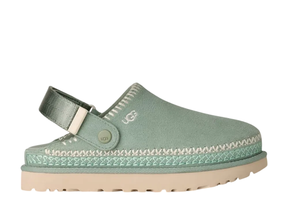 アグ ウィメンズ ゴールデンスター メドウ アクセント クロッグ "アーティチョーク"