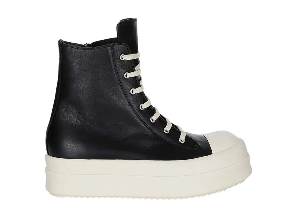 リックオウエンス メガバンパー スニーカー "ブラック/ミルク"