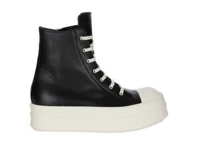 Rick Owens Mega Bumper Sneaks "Black/Milk"