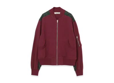 UNDERCOVER Cotton Raffy Blouson "Bordeaux"