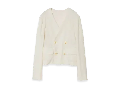 UNDERCOVER Cotton Long Pile Jacket "Ivory"