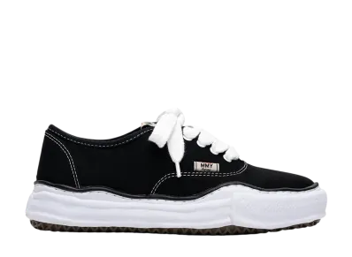 Maison MIHARA YASUHIRO BAKER OG Sole Canvas Low-top Sneaker "Black"