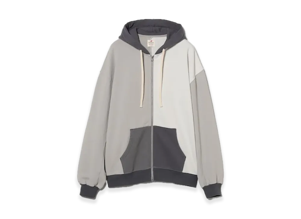 BEAMS x New Balance Zip-Up Hoodie "Magnet"