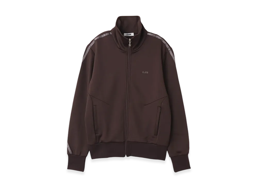 atmos pink x OJOS Track Jersey "Brown"