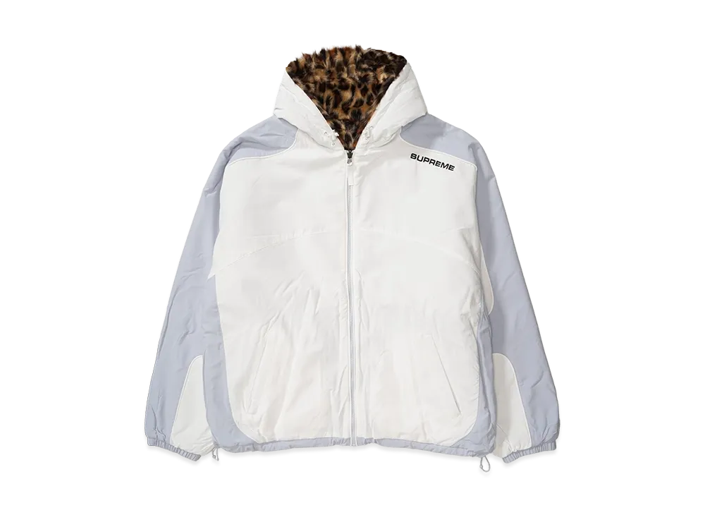 Supreme Faux Fur Reversible Hooded Track Jacket 