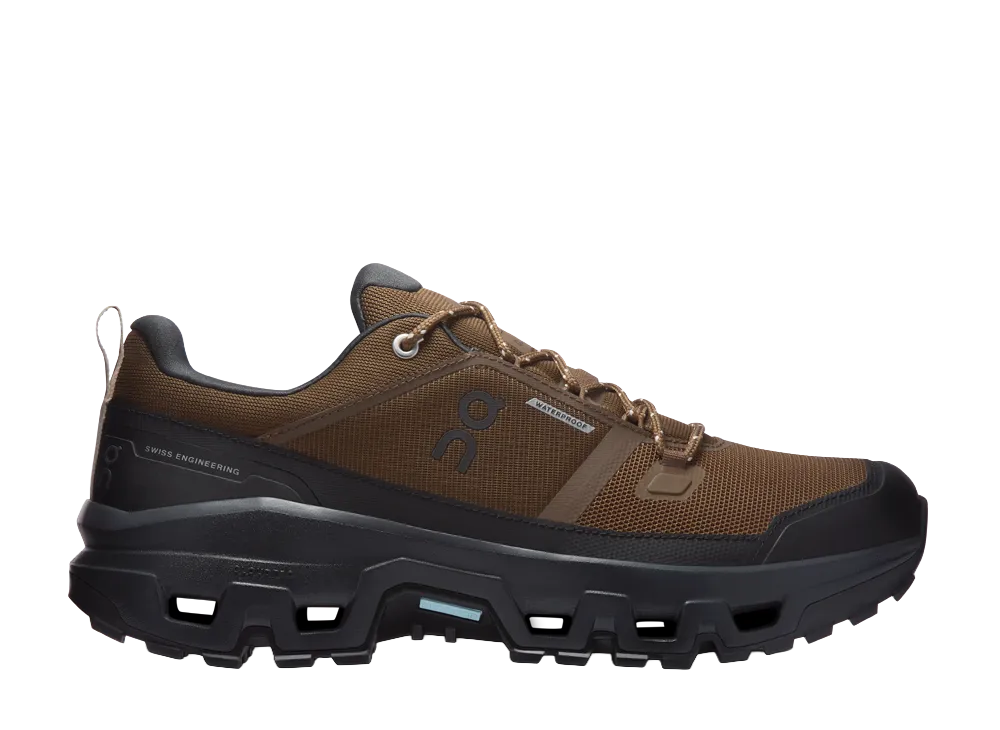 オン クラウドロック ロー ウォータープルーフ "アース/ブラック"