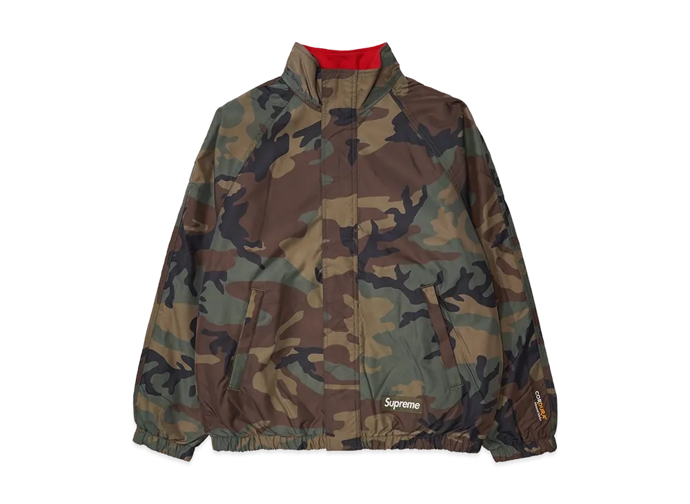 Supreme Polartec Reversible Track Jacket "Woodland Camo"