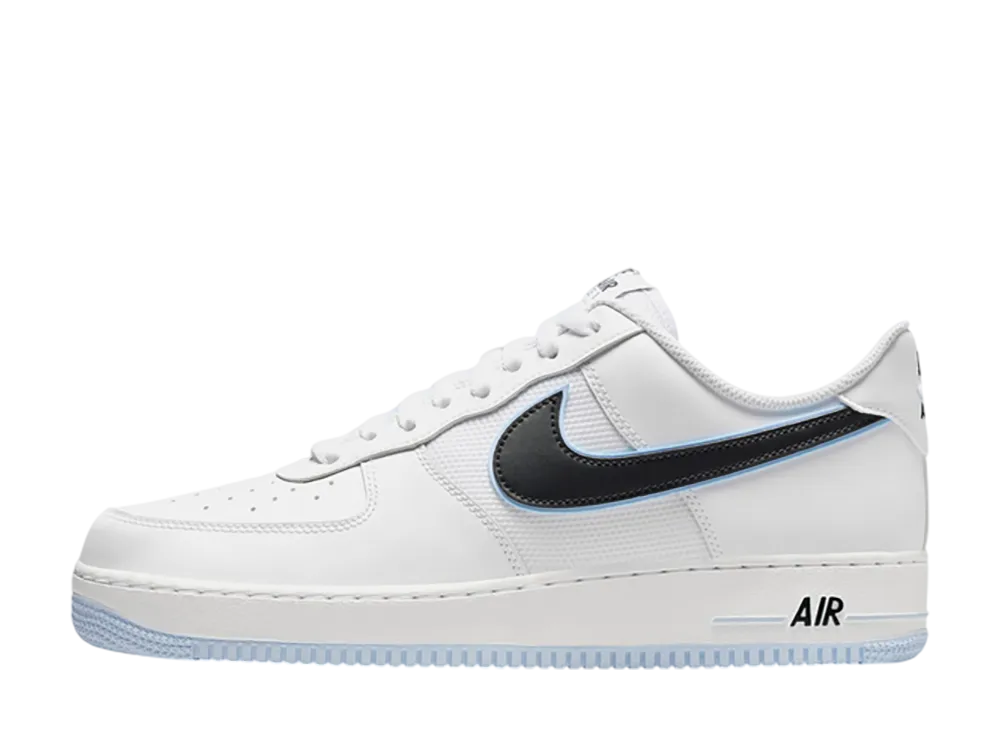 ナイキ エアフォース1 ロー '07 "ホワイト/ブラック/ハイドロジェンブルー"