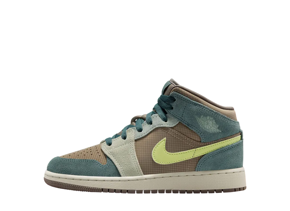 ナイキ GS エアジョーダン1 ミッド "ウィー アウトサイド" (キッズ)
