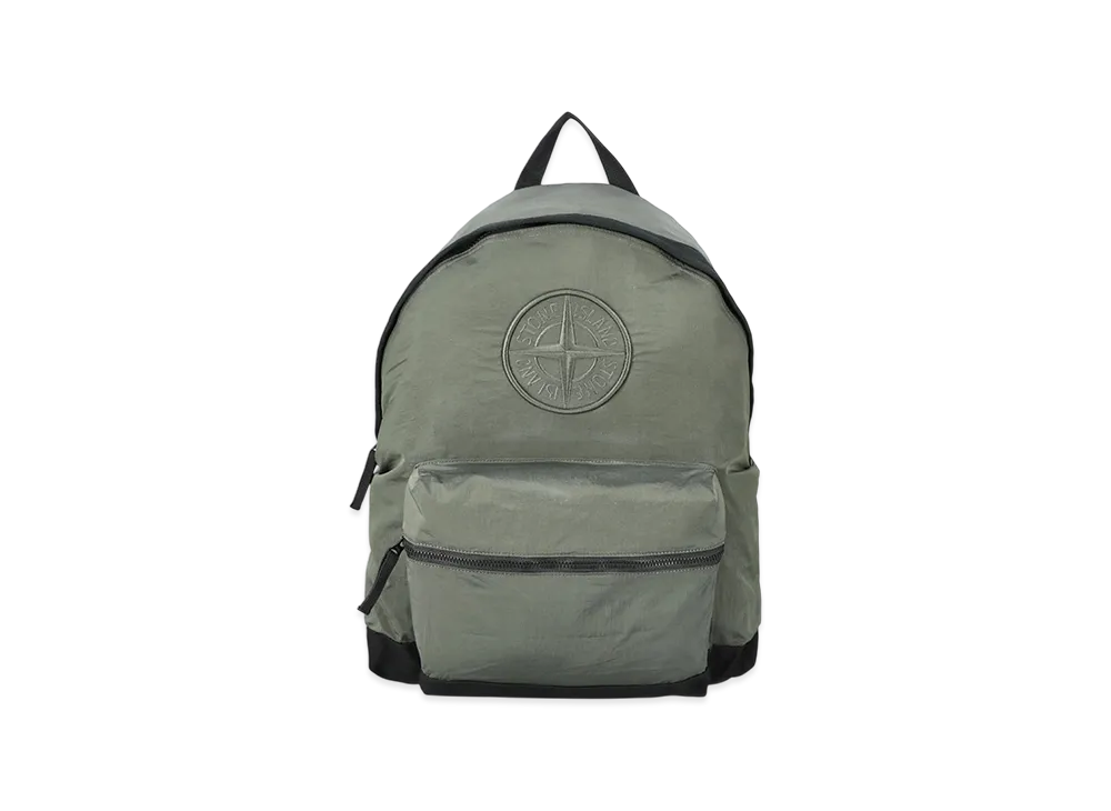 Stone Island Compass Motif Backpack "Khaki" 811590776
