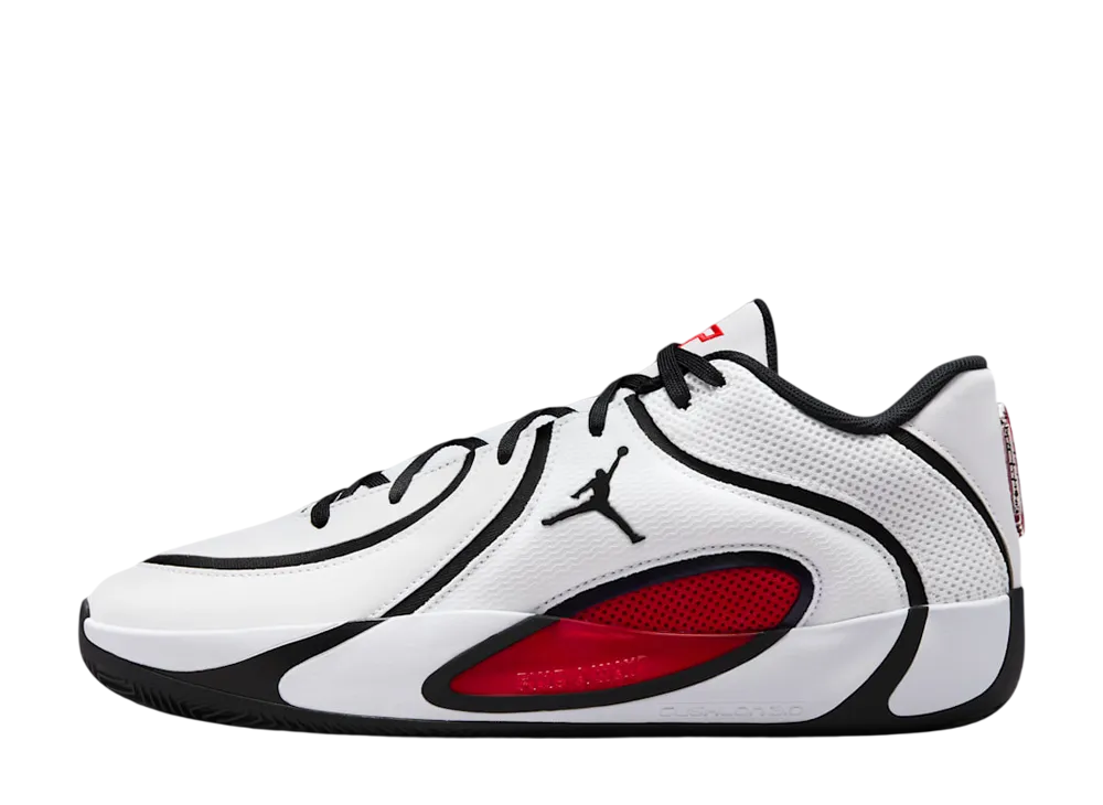 ナイキ ジョーダン テイタム4 "ホワイト/ブラック/ユニバーシティレッド" (HQ4613-101/HQ4614-101)