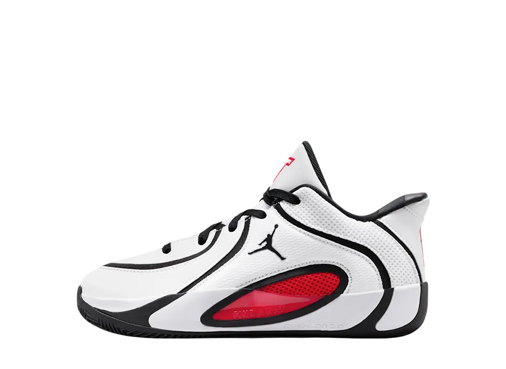 ナイキ GS ジョーダン テイタム4 "ホワイト/ブラック/ユニバーシティレッド" (キッズ)