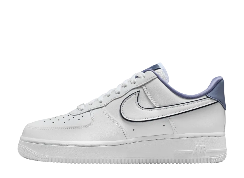 ナイキ ウィメンズ エアフォース1 '07 "ホワイト/ミッドナイトネイビー/ワールドインディゴ"
