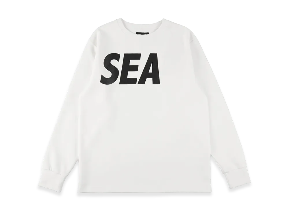 WIND AND SEA WDS-SIG L/S Tee White Lサイズ WIND AND SEA WDS-SIG L/S Tee 