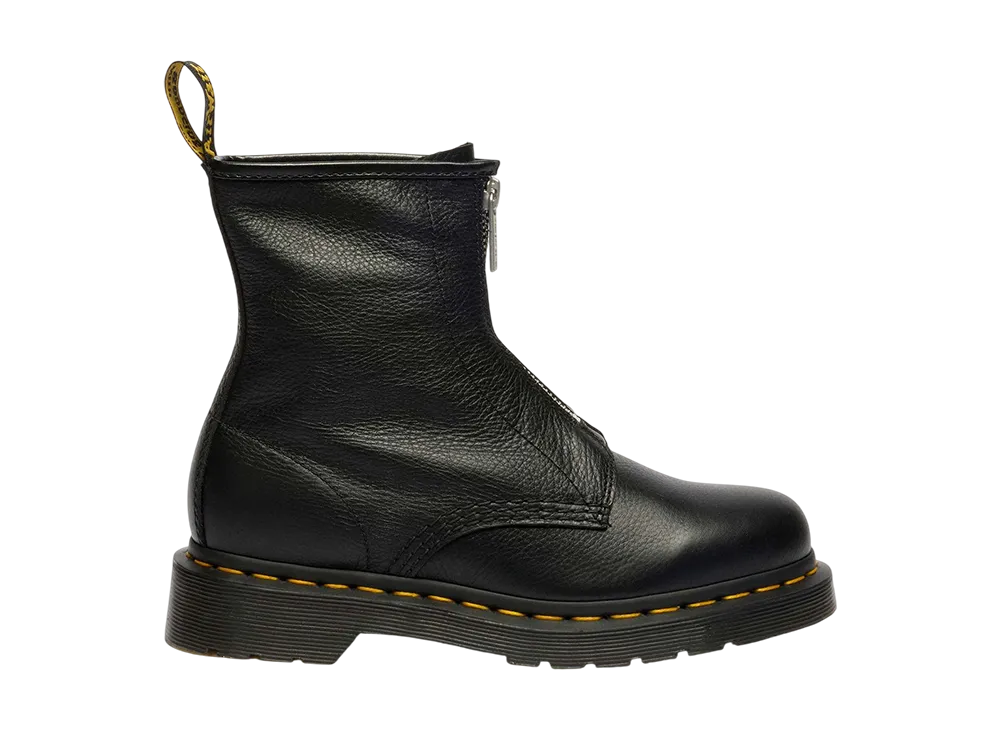 ドクターマーチン 1460 フロント ジップ ジップアップブーツ "ブラック"