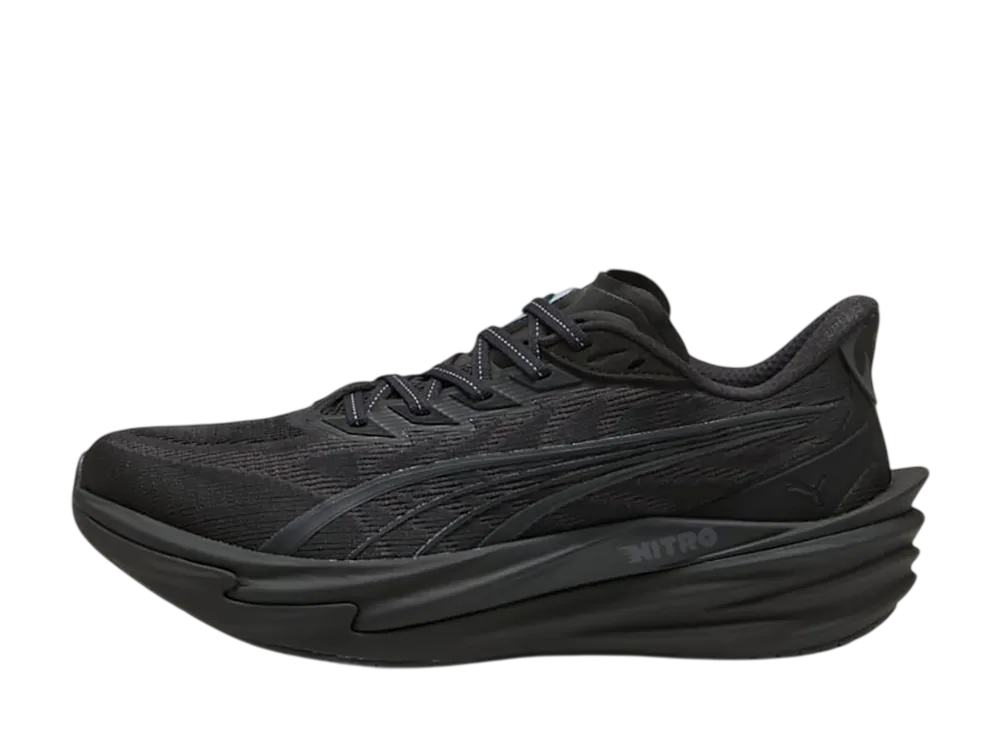 プーマ ディヴィエイト ニトロ4 ワイド "プーマブラック/フラットダークグレー"