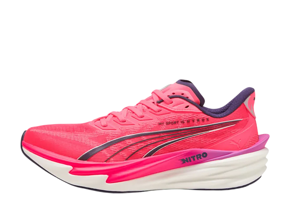 ハイロックス × プーマ ディヴィエイト ニトロ4 "プーマホワイト/エレクトリックオーキッド/ピュアピンク"