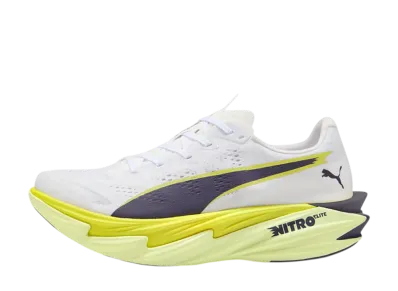 Puma Women's Deviate Nitro Elite 4 "PUMA White/Apple Spritz/Lux Lime"