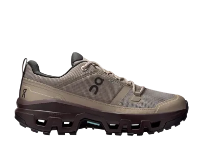 On Women's Cloudrock Low Waterproof "Cinder/Ox"