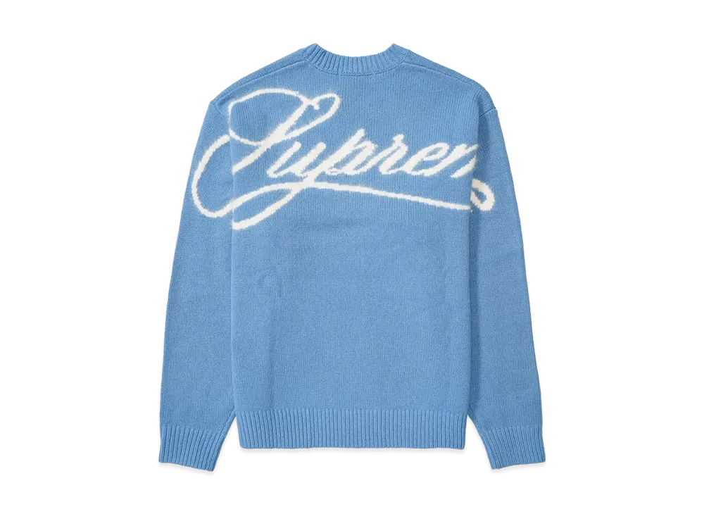 Supreme Angora Script Sweater 