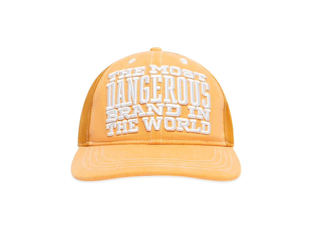 DENIM TEARS Most Dangerous Brand Cap "Orange"