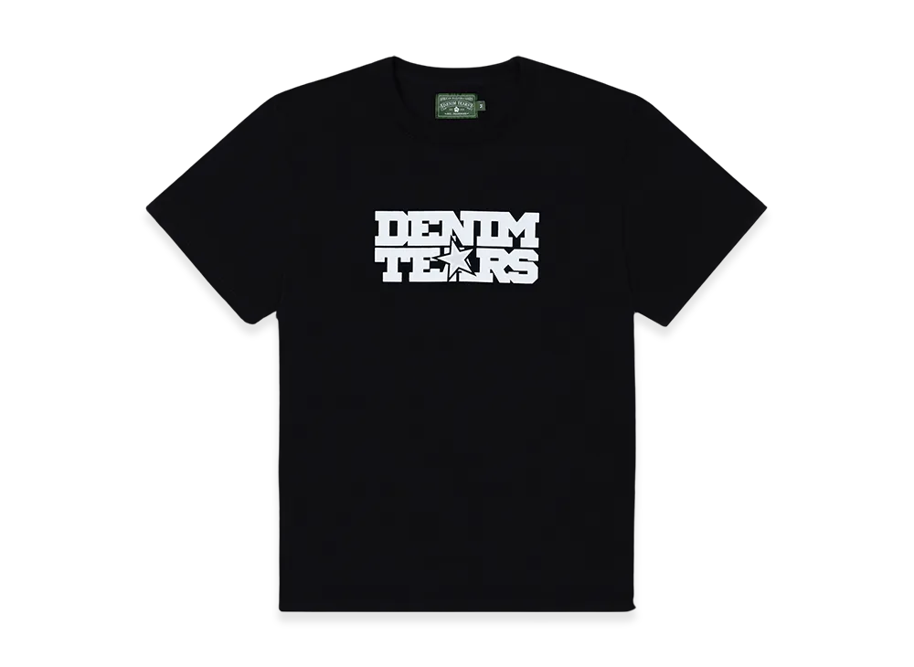 DENIM TEARS Most Dangerous Tee "Black"