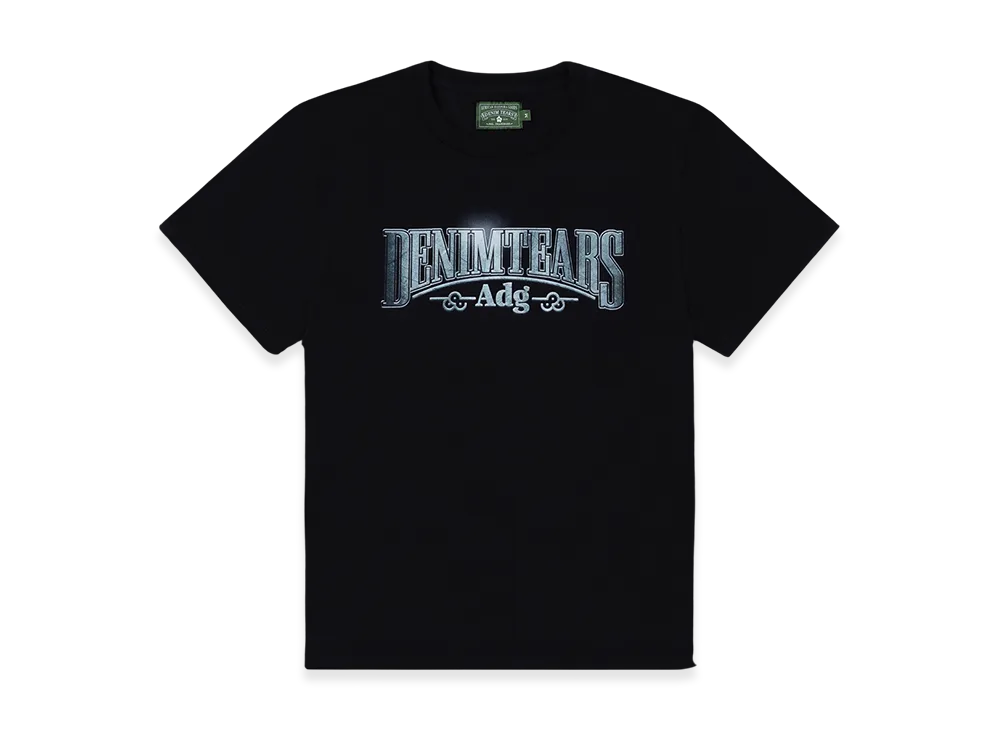 DENIM TEARS ADG Metal Tee "Black"